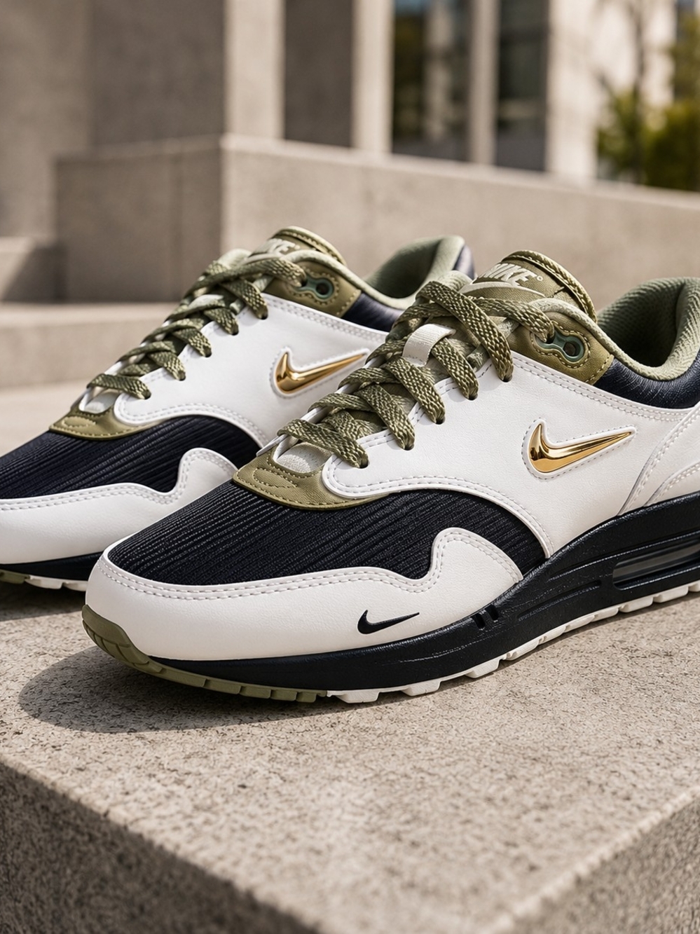 Nike By You Air Max 1 Custom “By Derrick” Size 11 NIB